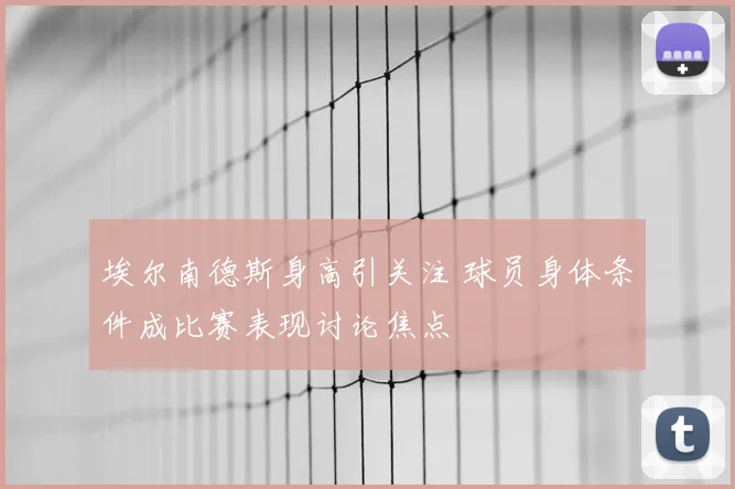 埃尔南德斯身高引关注 球员身体条件成比赛表现讨论焦点